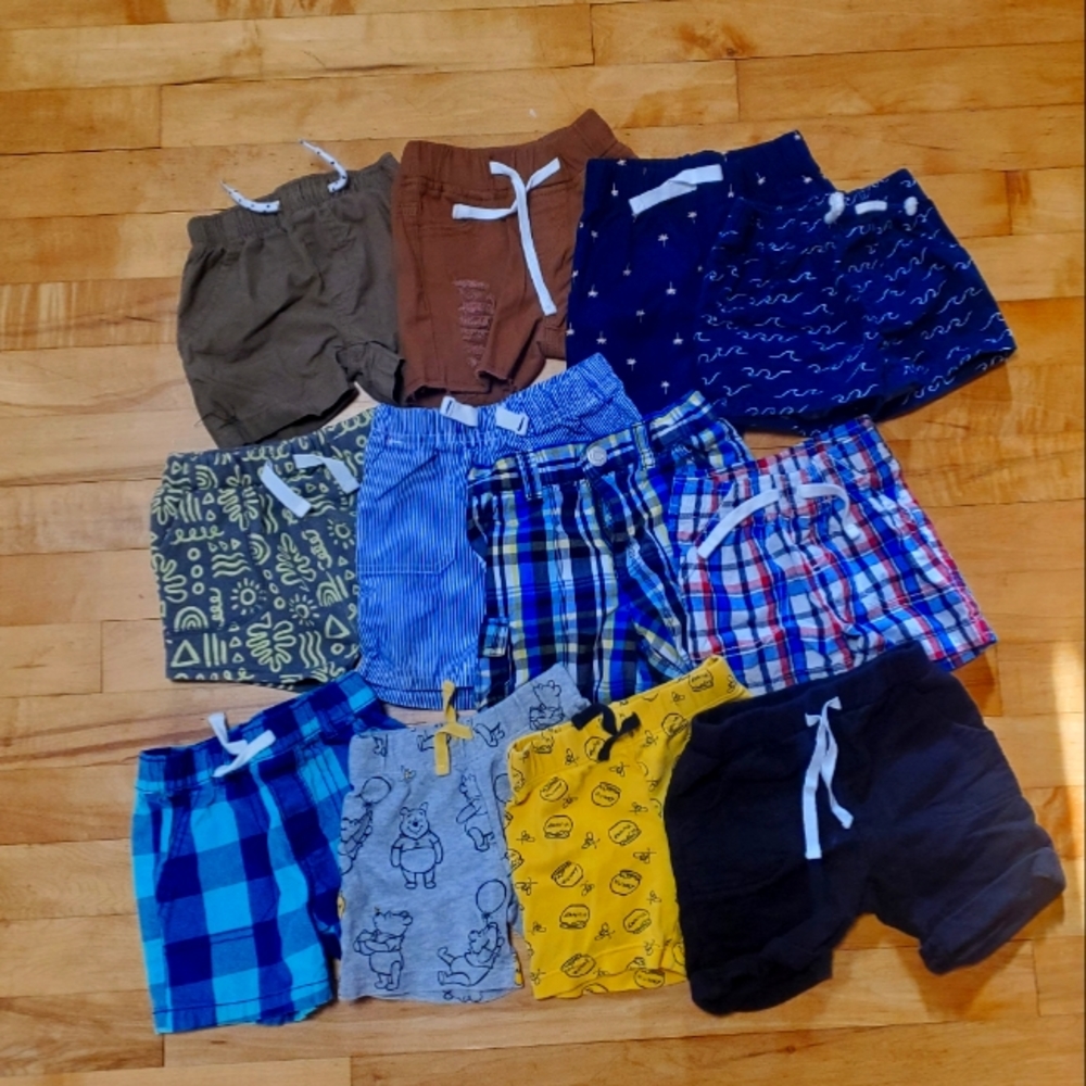 12 Month Boy Shorts Bundle